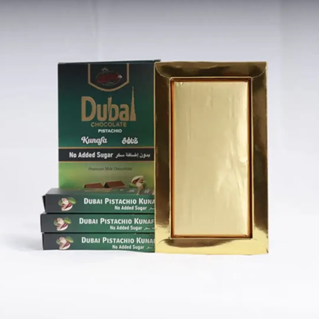 Kunafa Chocolate pistachio Sugar Free 100 gm 3